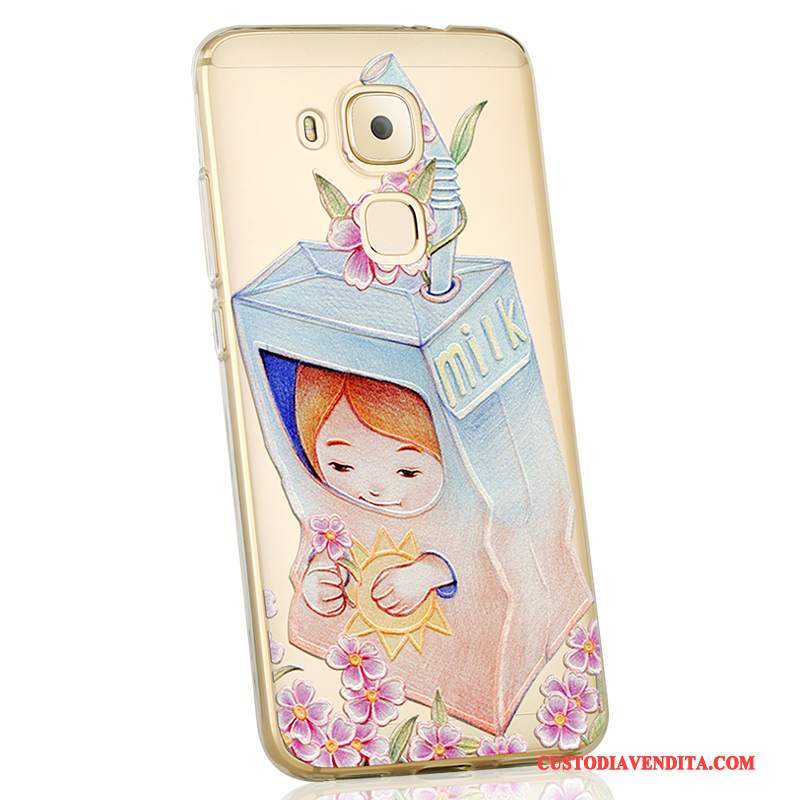 Custodia Huawei G9 Plus Silicone Telefono Tutto Incluso, Cover Huawei G9 Plus Cartone Animato Bello Morbido