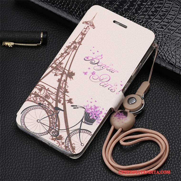 Custodia Huawei Mate 10 Cartone Animato Telefono Ornamenti Appesi, Cover Huawei Mate 10 Pelle Morbido Rosa