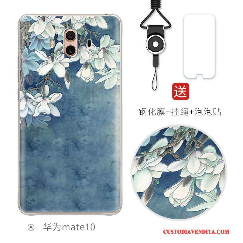 Custodia Huawei Mate 10 Colore Bello Anti-caduta, Cover Huawei Mate 10 Creativo Blu Chiarotelefono