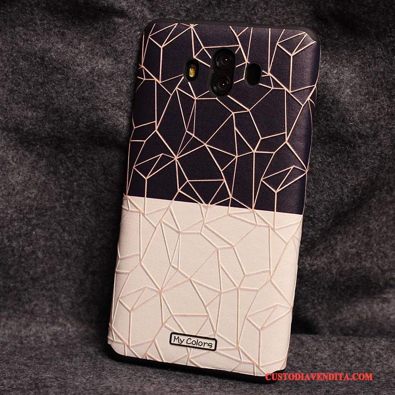 Custodia Huawei Mate 10 Creativo Rosa Di Personalità, Cover Huawei Mate 10 Protezione Tutto Inclusotelefono