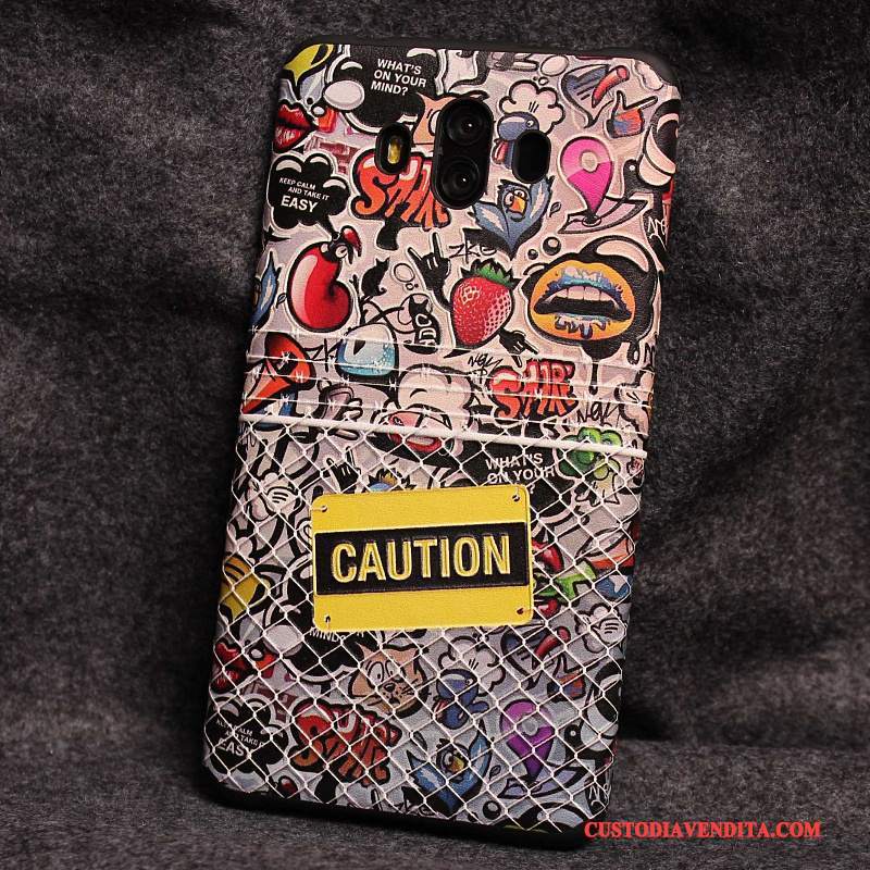 Custodia Huawei Mate 10 Creativo Rosa Di Personalità, Cover Huawei Mate 10 Protezione Tutto Inclusotelefono