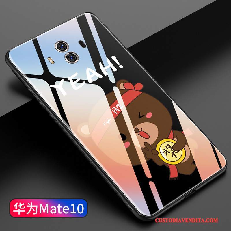 Custodia Huawei Mate 10 Creativo Vetro Specchio, Cover Huawei Mate 10 Rosatelefono