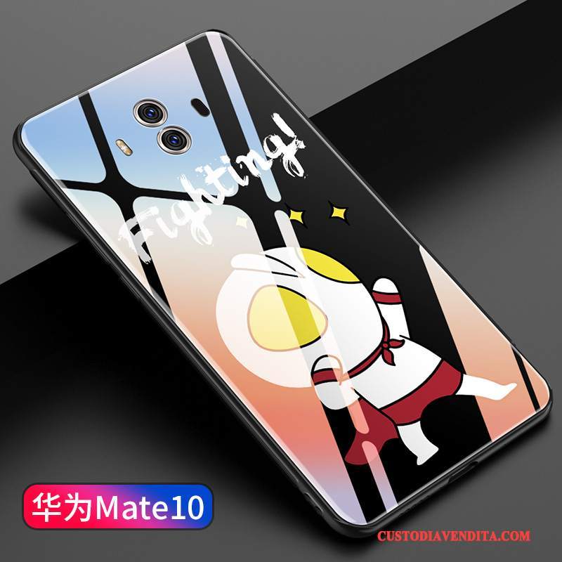 Custodia Huawei Mate 10 Creativo Vetro Specchio, Cover Huawei Mate 10 Rosatelefono