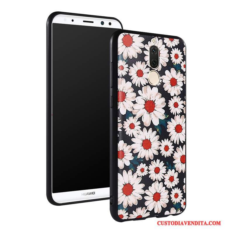 Custodia Huawei Mate 10 Lite Colore Telefono Macchiati, Cover Huawei Mate 10 Lite Creativo Sottile Morbido