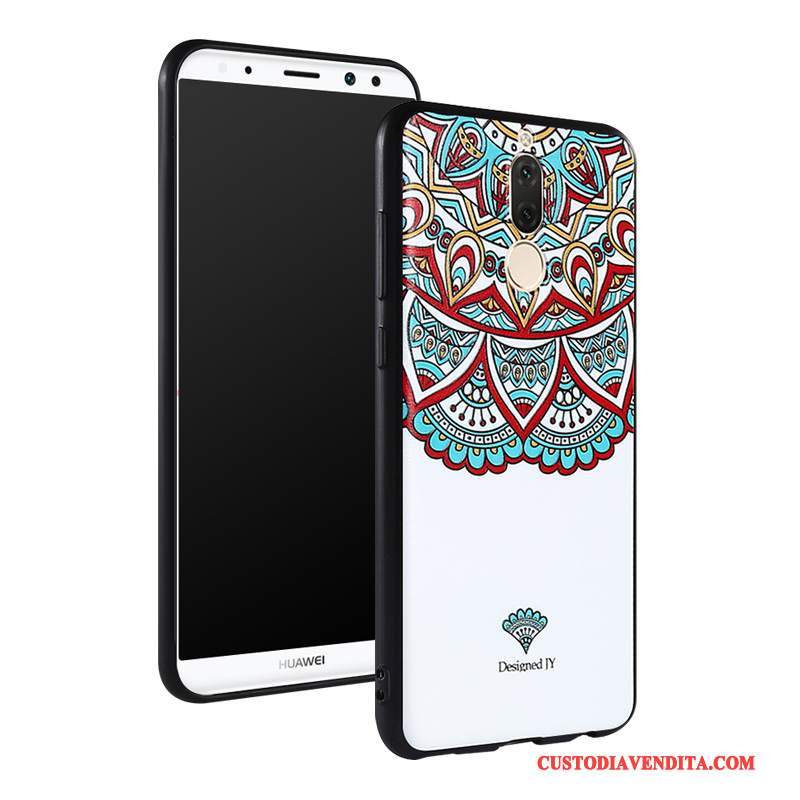 Custodia Huawei Mate 10 Lite Colore Telefono Macchiati, Cover Huawei Mate 10 Lite Creativo Sottile Morbido