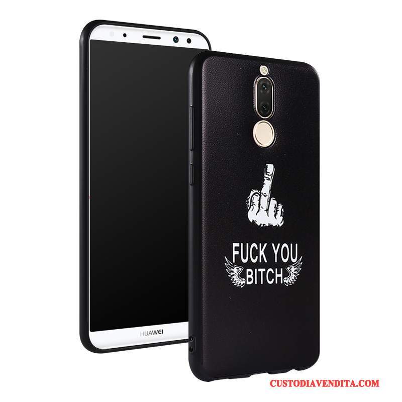 Custodia Huawei Mate 10 Lite Colore Telefono Macchiati, Cover Huawei Mate 10 Lite Creativo Sottile Morbido