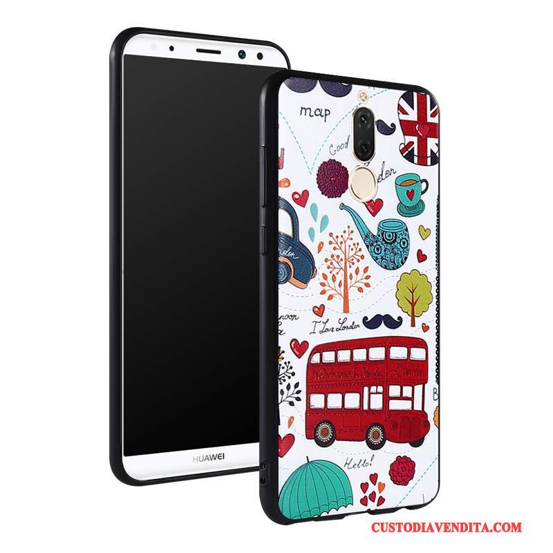 Custodia Huawei Mate 10 Lite Colore Telefono Macchiati, Cover Huawei Mate 10 Lite Creativo Sottile Morbido