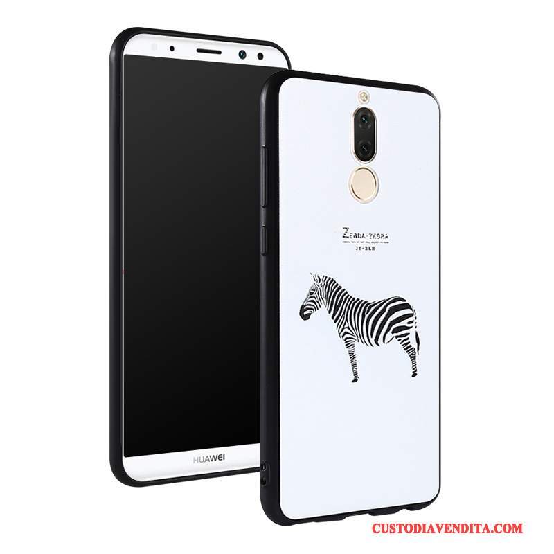 Custodia Huawei Mate 10 Lite Colore Telefono Macchiati, Cover Huawei Mate 10 Lite Creativo Sottile Morbido