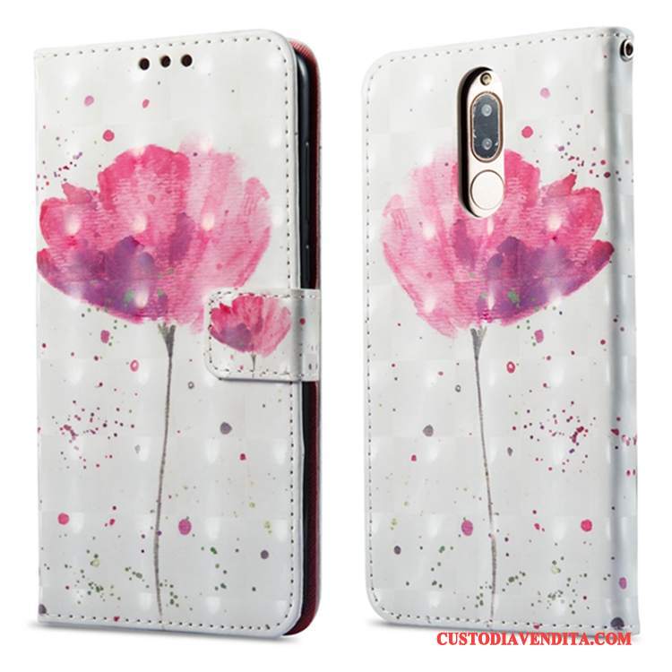 Custodia Huawei Mate 10 Lite Colore Telefono Tutto Incluso, Cover Huawei Mate 10 Lite Pelle Anti-caduta Carta