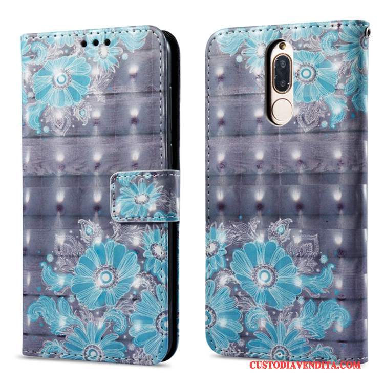 Custodia Huawei Mate 10 Lite Colore Telefono Tutto Incluso, Cover Huawei Mate 10 Lite Pelle Anti-caduta Carta