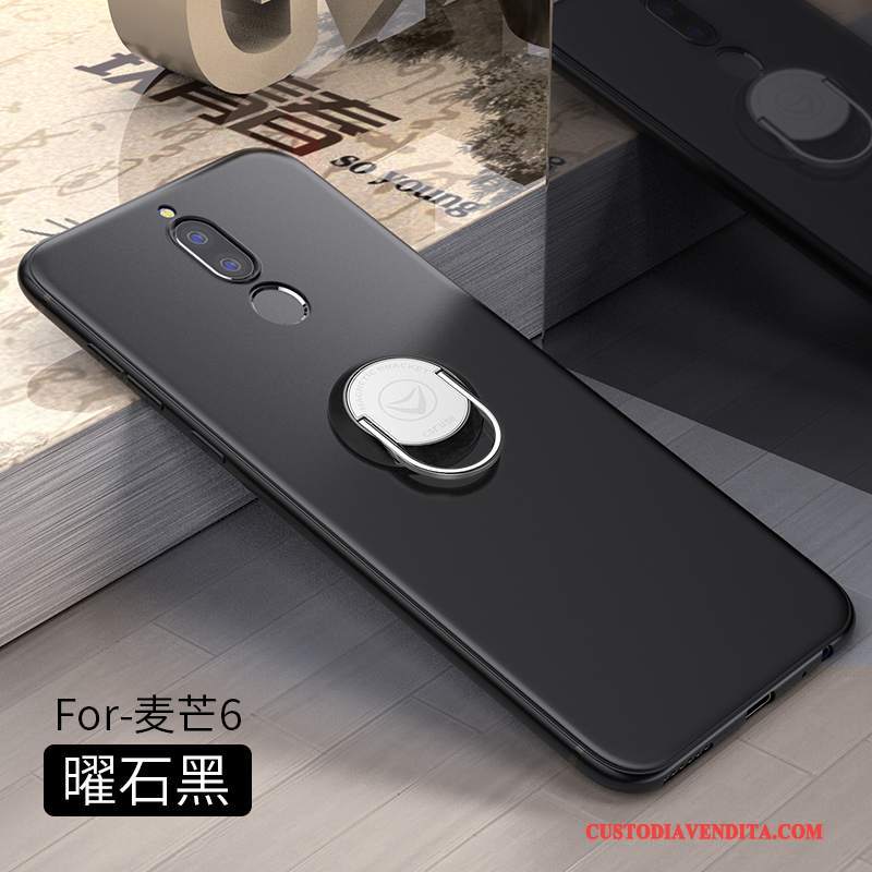 Custodia Huawei Mate 10 Lite Creativo Anti-caduta Tutto Incluso, Cover Huawei Mate 10 Lite Silicone Nero Morbido