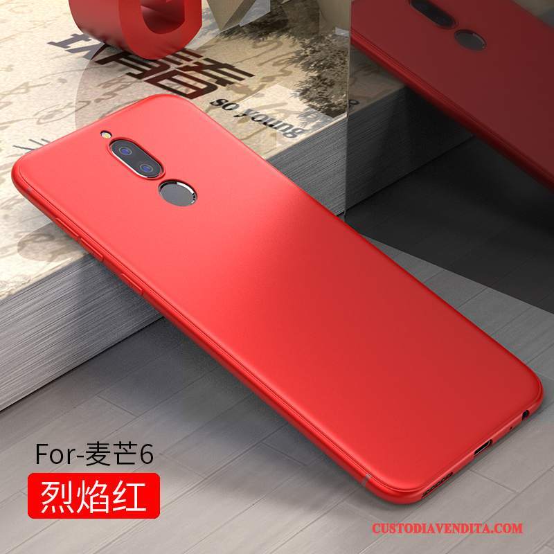 Custodia Huawei Mate 10 Lite Creativo Anti-caduta Tutto Incluso, Cover Huawei Mate 10 Lite Silicone Nero Morbido