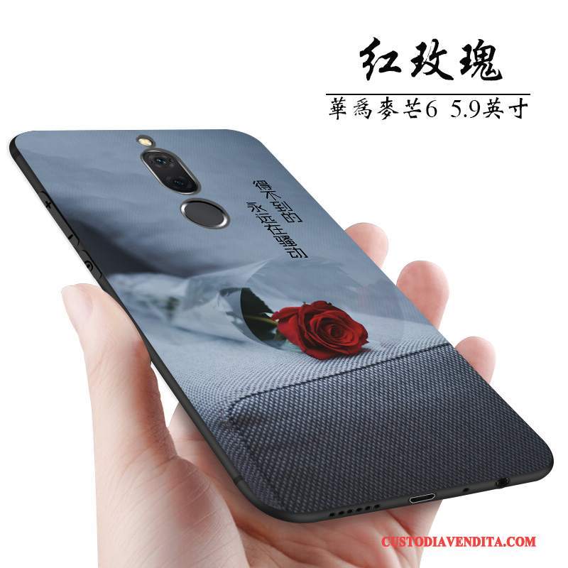 Custodia Huawei Mate 10 Lite Creativo Anti-cadutatelefono, Cover Huawei Mate 10 Lite Silicone Di Personalità Tutto Incluso