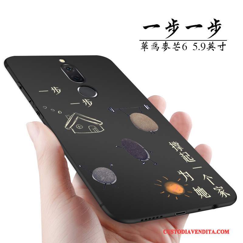 Custodia Huawei Mate 10 Lite Creativo Anti-cadutatelefono, Cover Huawei Mate 10 Lite Silicone Di Personalità Tutto Incluso