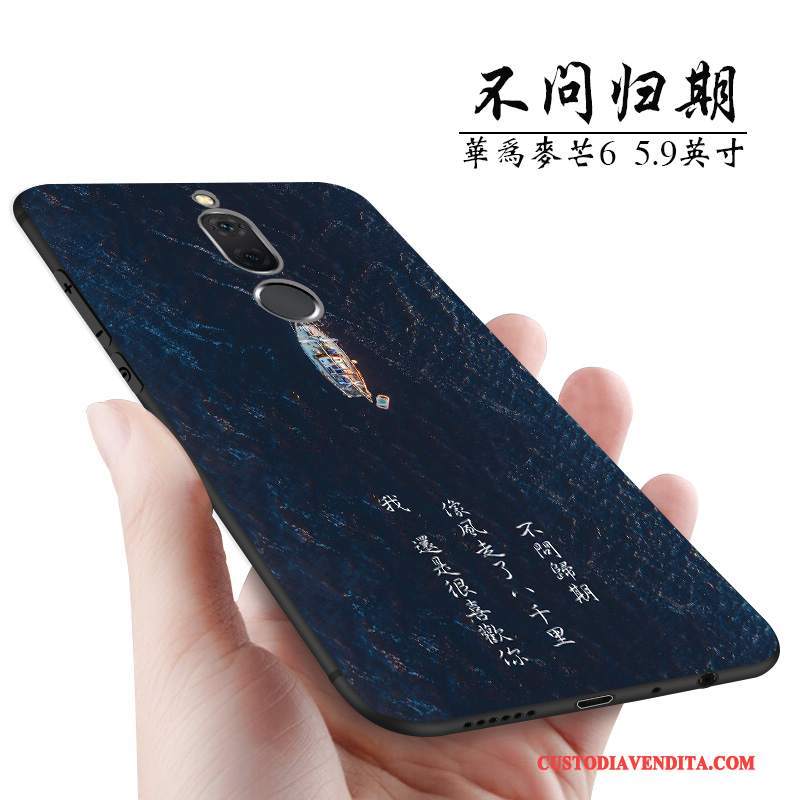 Custodia Huawei Mate 10 Lite Creativo Anti-cadutatelefono, Cover Huawei Mate 10 Lite Silicone Di Personalità Tutto Incluso