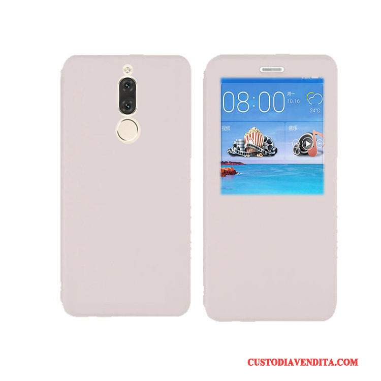 Custodia Huawei Mate 10 Lite Pelle Blu Scuro Tutto Incluso, Cover Huawei Mate 10 Lite Protezione Morbidotelefono