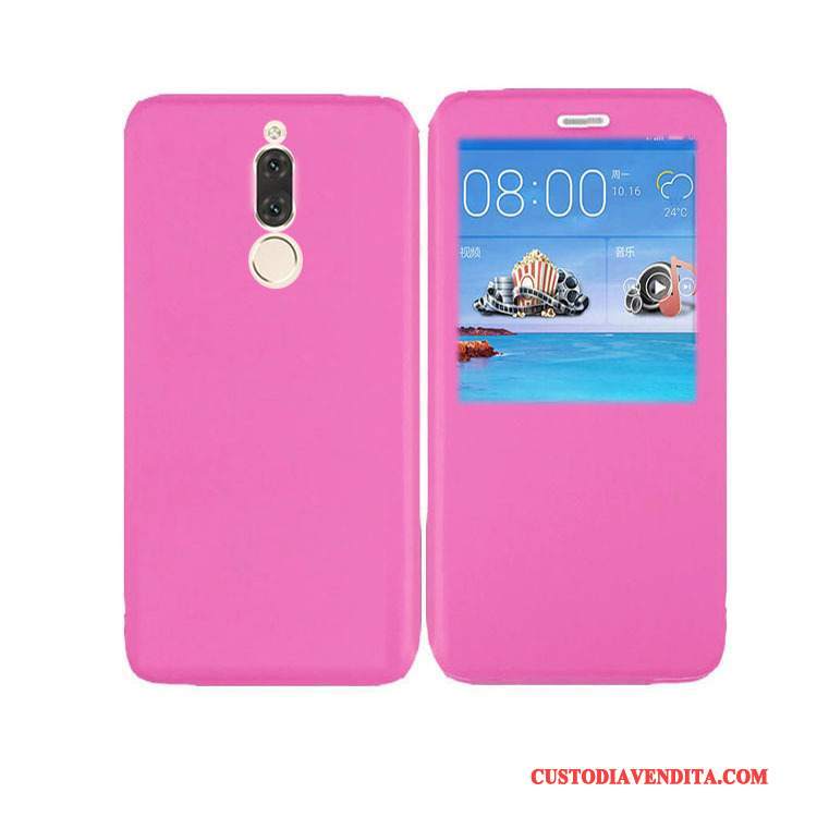 Custodia Huawei Mate 10 Lite Pelle Blu Scuro Tutto Incluso, Cover Huawei Mate 10 Lite Protezione Morbidotelefono