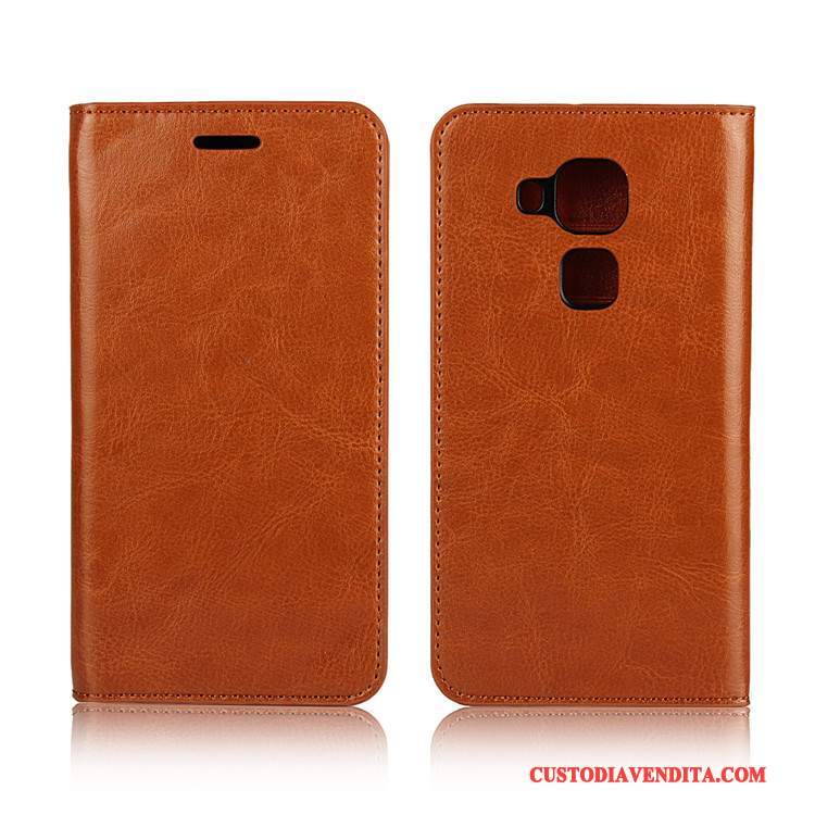 Custodia Huawei Mate 10 Lite Pelle Supporto Rosso, Cover Huawei Mate 10 Lite Protezione Telefono Pellicola Protettiva