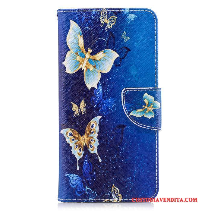 Custodia Huawei Mate 10 Lite Protezione Blu Anti-caduta, Cover Huawei Mate 10 Lite Pelle Telefono Tutto Incluso