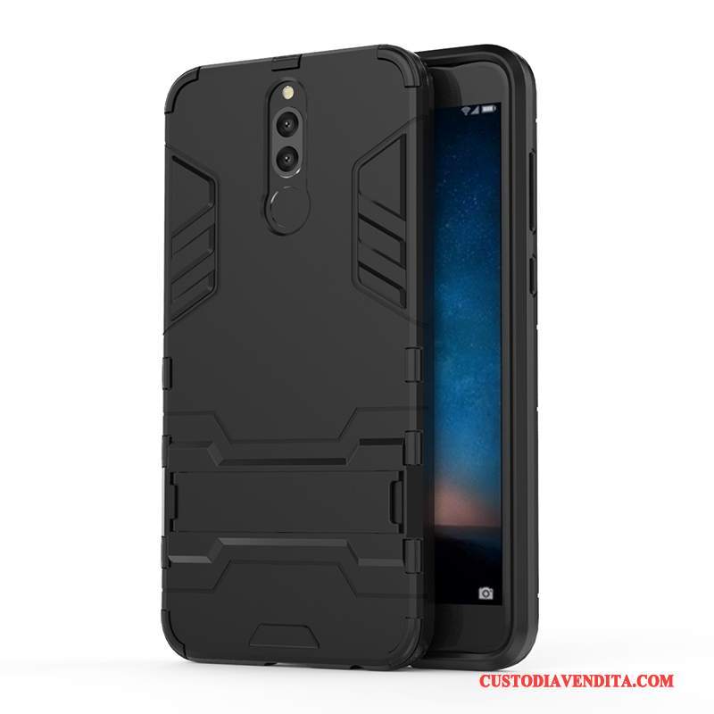 Custodia Huawei Mate 10 Lite Protezione Morbido Difficile, Cover Huawei Mate 10 Lite Anti-caduta Supporto