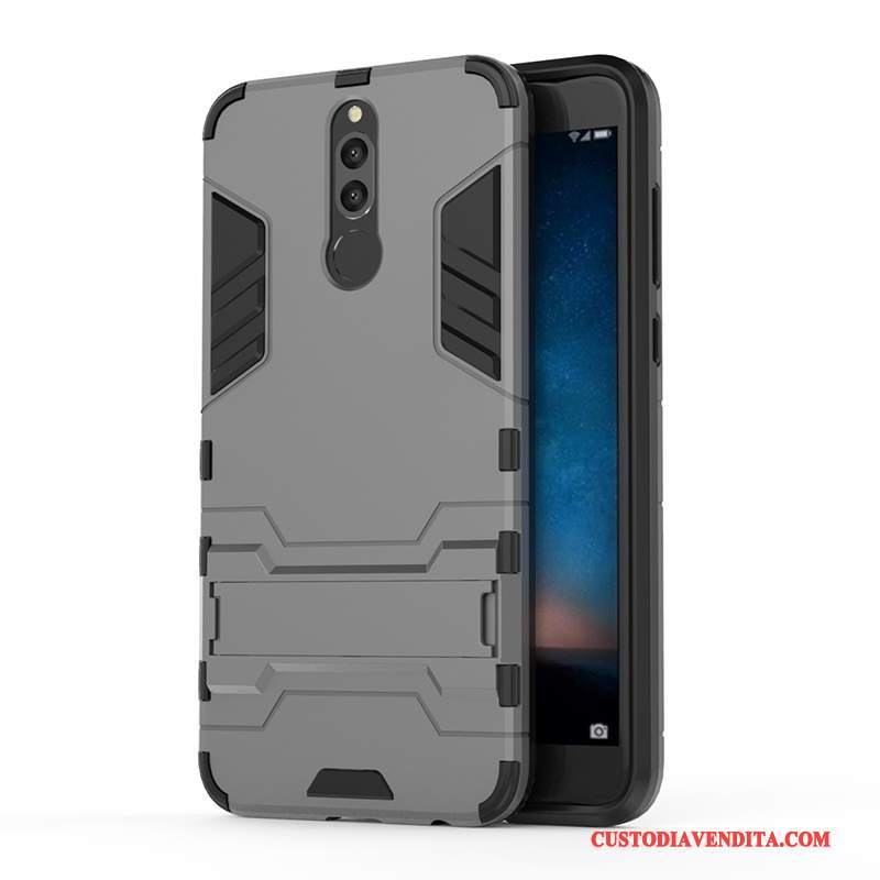 Custodia Huawei Mate 10 Lite Protezione Morbido Difficile, Cover Huawei Mate 10 Lite Anti-caduta Supporto