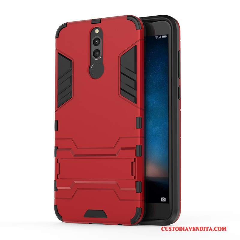 Custodia Huawei Mate 10 Lite Protezione Morbido Difficile, Cover Huawei Mate 10 Lite Anti-caduta Supporto