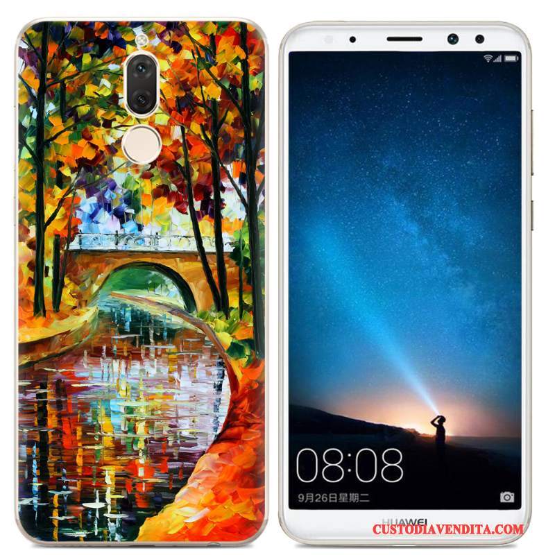 Custodia Huawei Mate 10 Lite Protezione Tendenza Morbido, Cover Huawei Mate 10 Lite Colore Trasparentetelefono