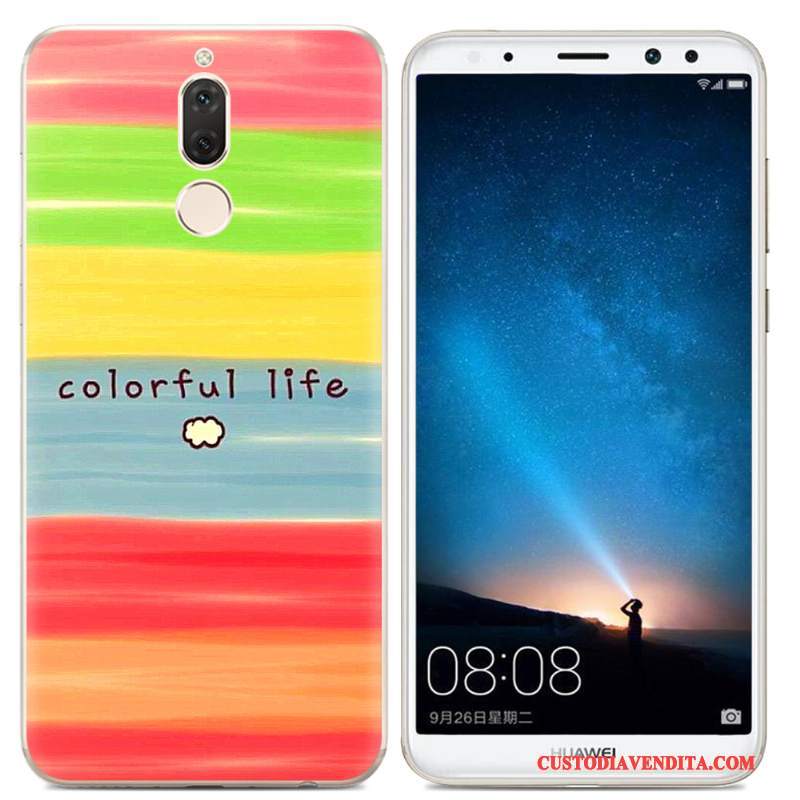 Custodia Huawei Mate 10 Lite Protezione Tendenza Morbido, Cover Huawei Mate 10 Lite Colore Trasparentetelefono