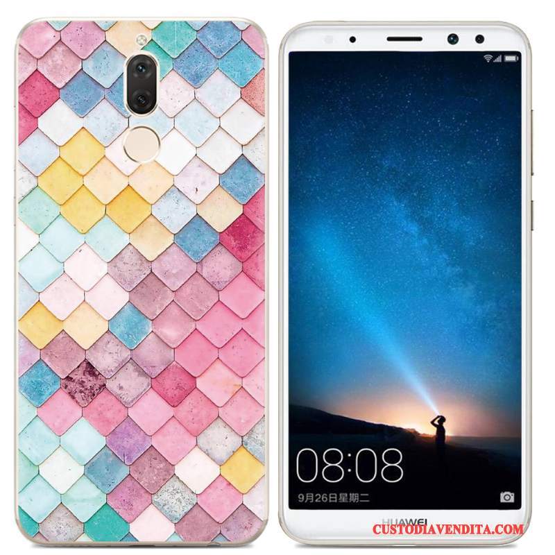 Custodia Huawei Mate 10 Lite Protezione Tendenza Morbido, Cover Huawei Mate 10 Lite Colore Trasparentetelefono