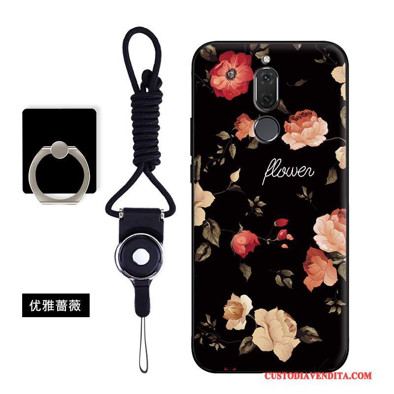 Custodia Huawei Mate 10 Lite Silicone Anti-cadutatelefono, Cover Huawei Mate 10 Lite Cartone Animato Di Personalità Morbido