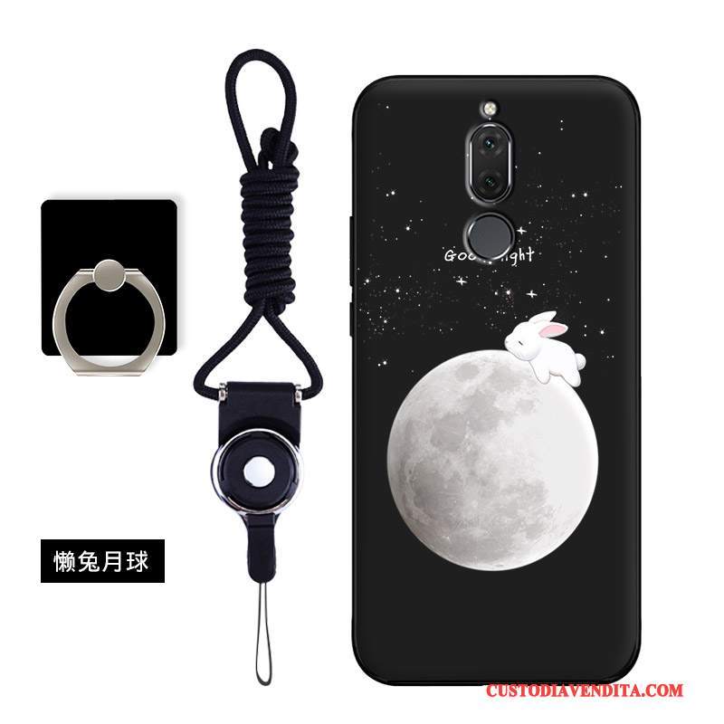 Custodia Huawei Mate 10 Lite Silicone Anti-cadutatelefono, Cover Huawei Mate 10 Lite Cartone Animato Di Personalità Morbido