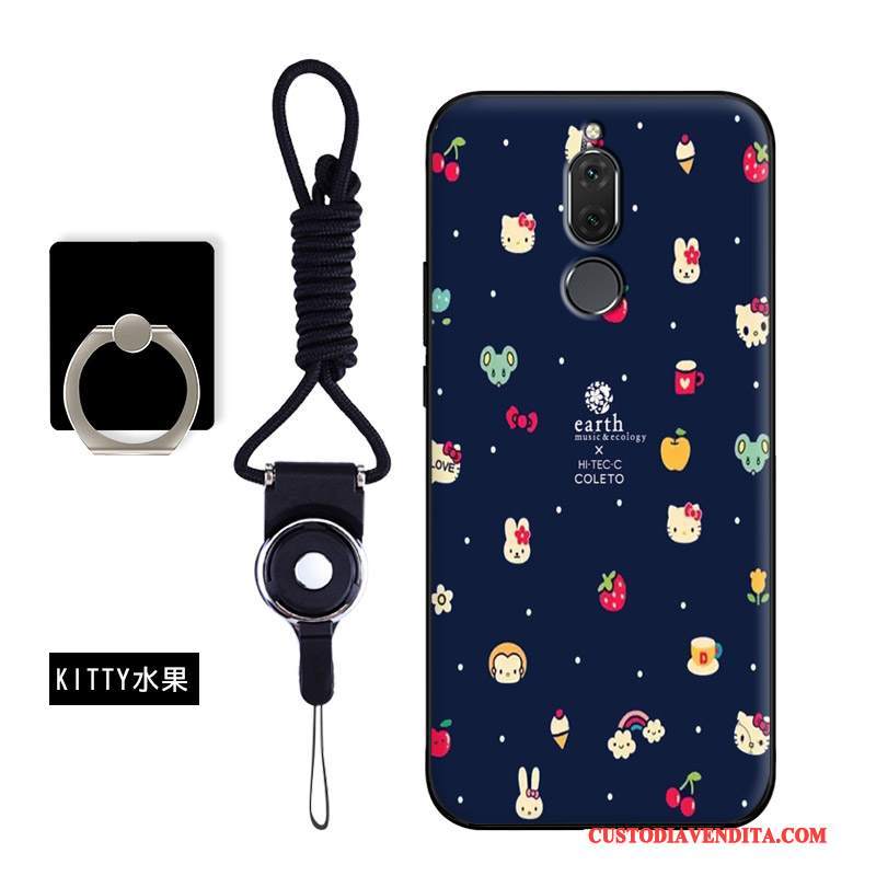 Custodia Huawei Mate 10 Lite Silicone Anti-cadutatelefono, Cover Huawei Mate 10 Lite Cartone Animato Di Personalità Morbido