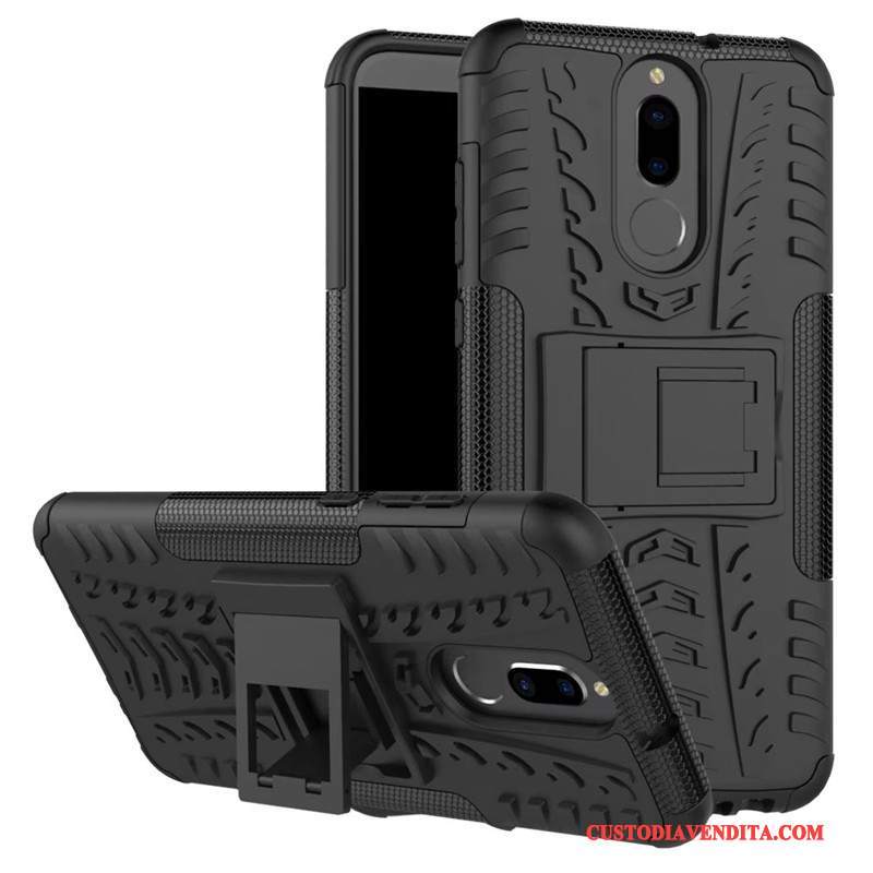 Custodia Huawei Mate 10 Lite Silicone Armatura Modello, Cover Huawei Mate 10 Lite Protezione Supporto Anti-caduta