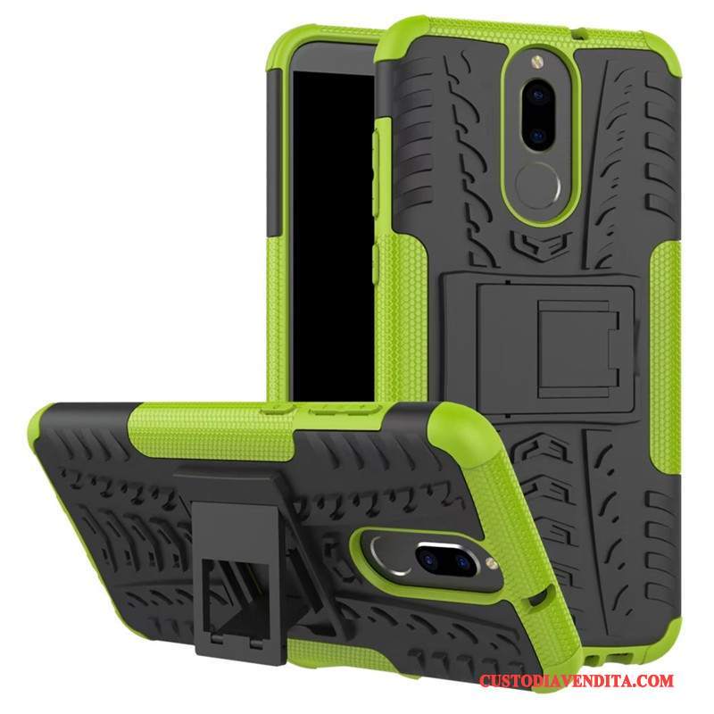 Custodia Huawei Mate 10 Lite Silicone Armatura Modello, Cover Huawei Mate 10 Lite Protezione Supporto Anti-caduta