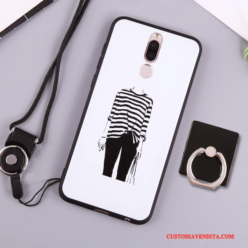 Custodia Huawei Mate 10 Lite Silicone Bianco Morbido, Cover Huawei Mate 10 Lite Telefono