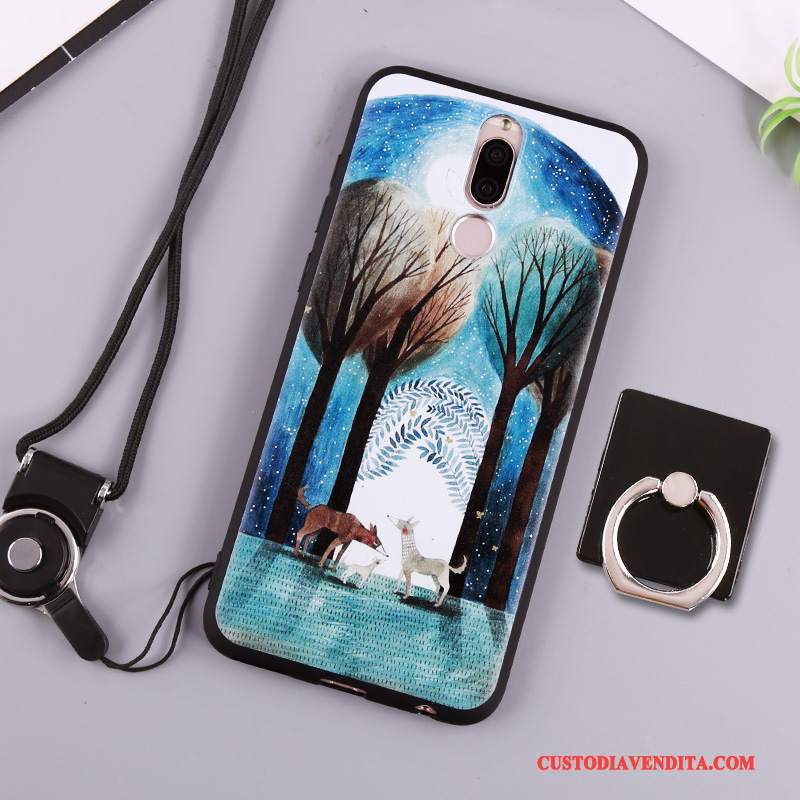 Custodia Huawei Mate 10 Lite Silicone Bianco Morbido, Cover Huawei Mate 10 Lite Telefono