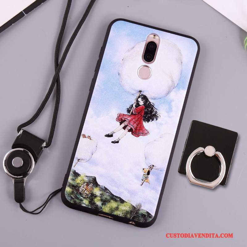 Custodia Huawei Mate 10 Lite Silicone Bianco Morbido, Cover Huawei Mate 10 Lite Telefono