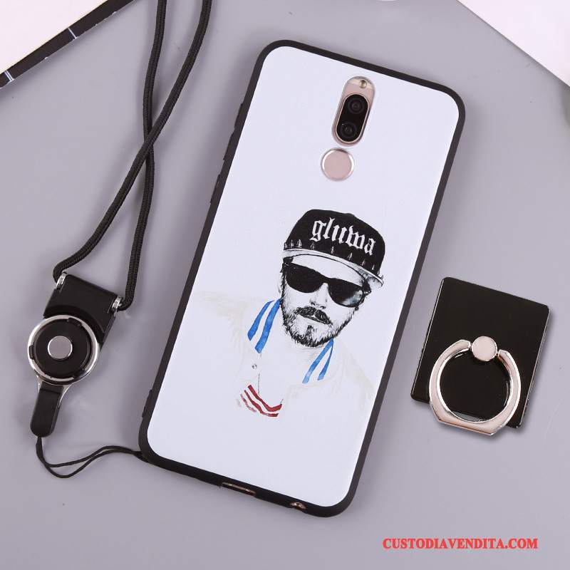 Custodia Huawei Mate 10 Lite Silicone Bianco Morbido, Cover Huawei Mate 10 Lite Telefono