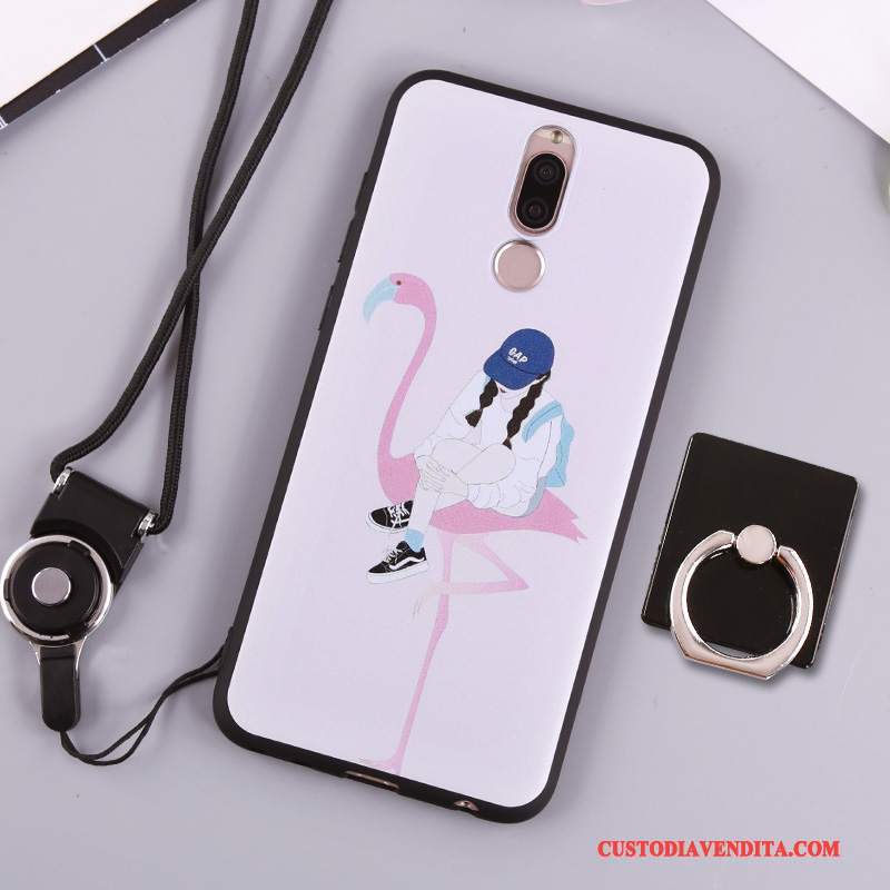 Custodia Huawei Mate 10 Lite Silicone Bianco Morbido, Cover Huawei Mate 10 Lite Telefono