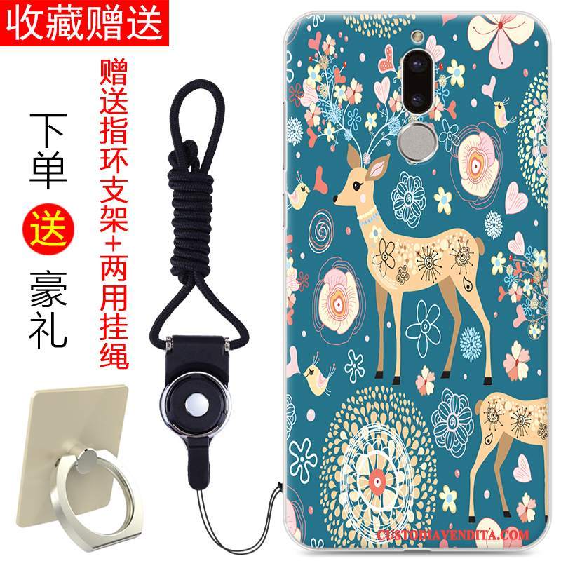 Custodia Huawei Mate 10 Lite Silicone Di Personalità Tutto Incluso, Cover Huawei Mate 10 Lite Morbido Tendenza