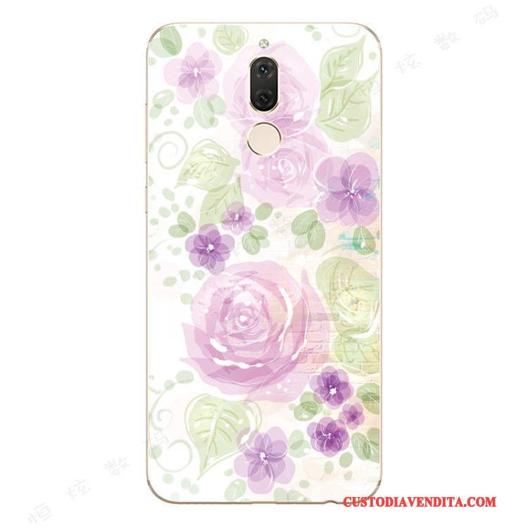 Custodia Huawei Mate 10 Lite Silicone Morbido Rosa, Cover Huawei Mate 10 Lite Protezione Tutto Incluso Anti-caduta