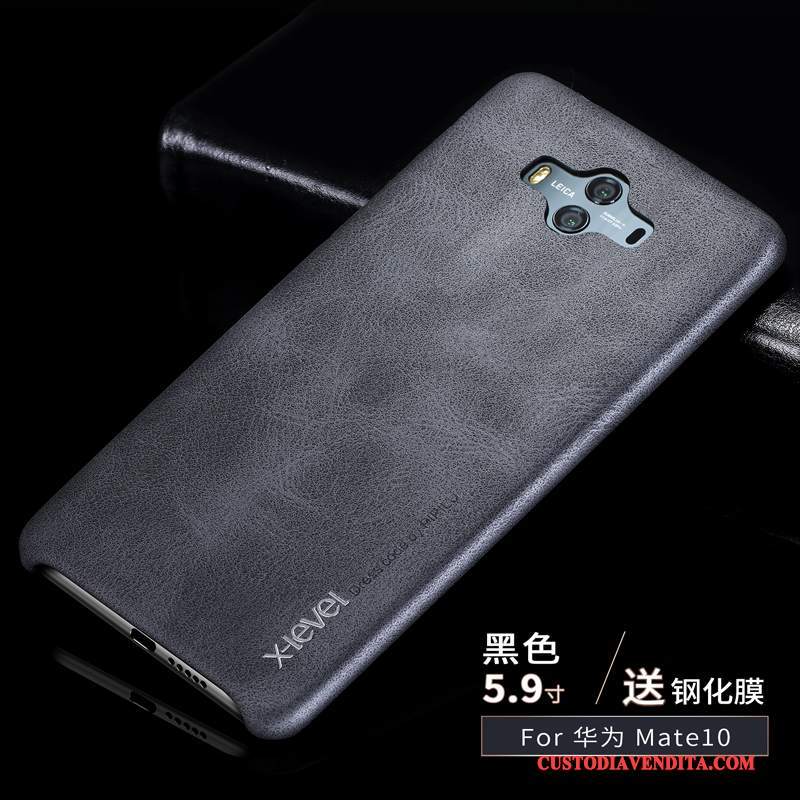 Custodia Huawei Mate 10 Pelle Tendenzatelefono, Cover Huawei Mate 10 Protezione Chiaro Anti-caduta