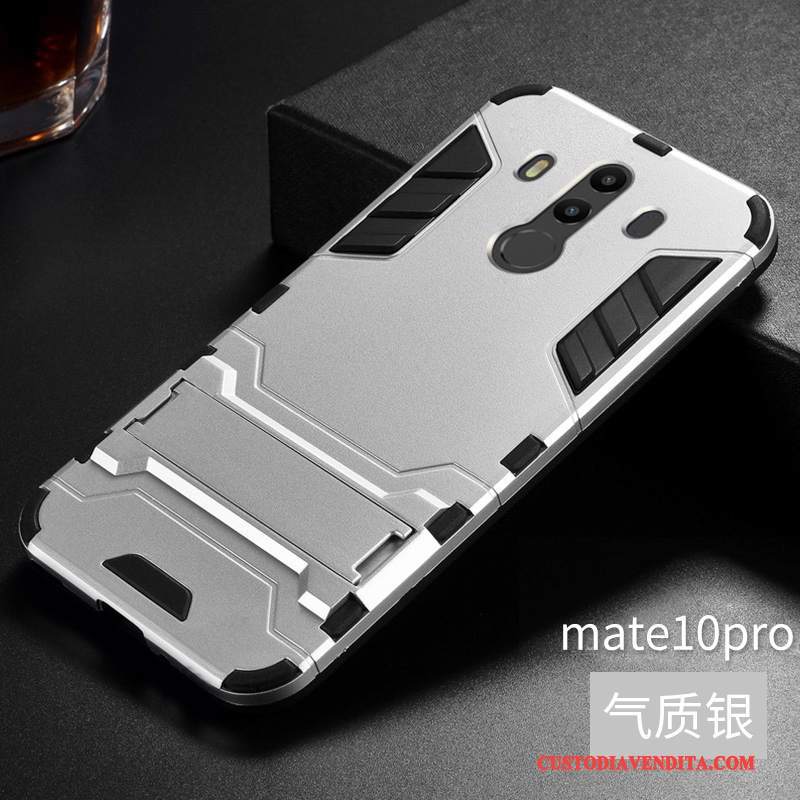 Custodia Huawei Mate 10 Pro Creativo Metallotelefono, Cover Huawei Mate 10 Pro Argento Anti-caduta