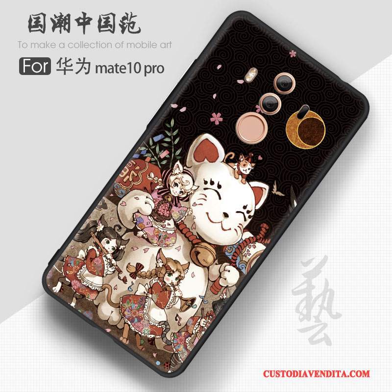 Custodia Huawei Mate 10 Pro Creativo Ornamenti Appesi Personalizza, Cover Huawei Mate 10 Pro Silicone Tutto Inclusotelefono