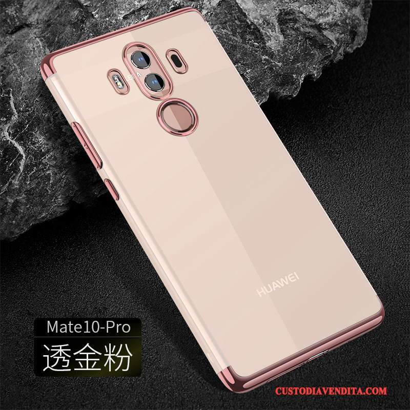 Custodia Huawei Mate 10 Pro Creativo Orotelefono, Cover Huawei Mate 10 Pro Silicone Morbido Tutto Incluso