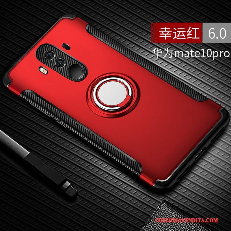 Custodia Huawei Mate 10 Pro Creativo Rosso Tutto Incluso, Cover Huawei Mate 10 Pro Silicone Anti-cadutatelefono