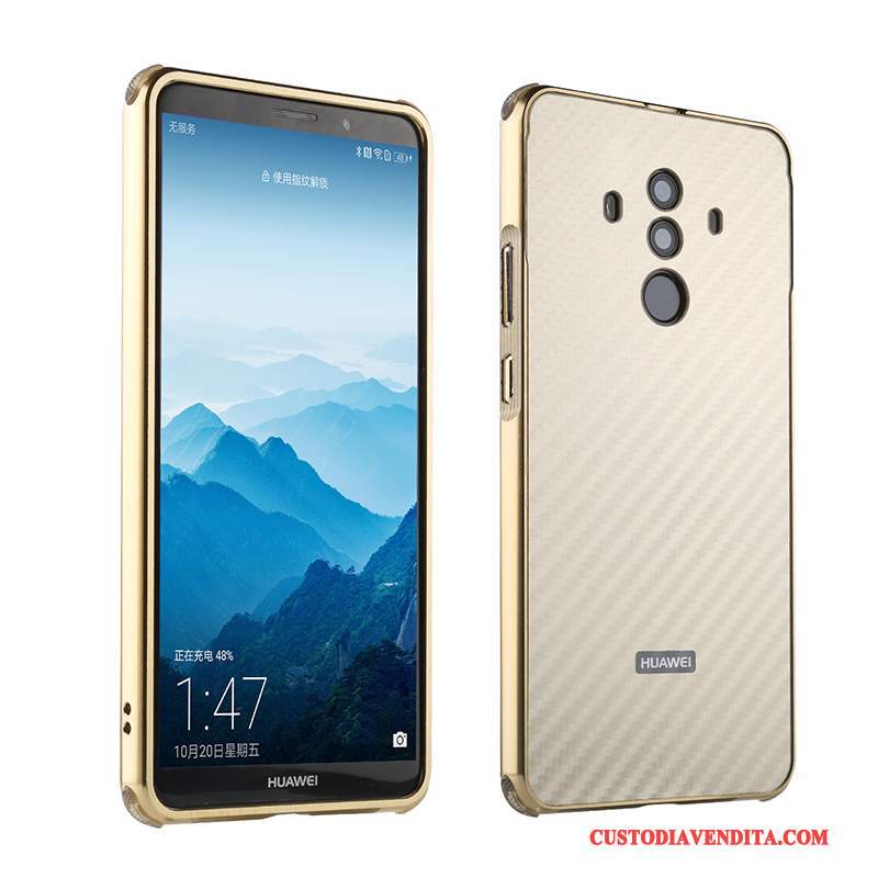 Custodia Huawei Mate 10 Pro Creativo Telefono Anti-caduta, Cover Huawei Mate 10 Pro Protezione Metallo Tendenza