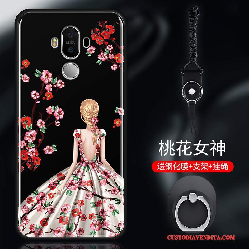 Custodia Huawei Mate 10 Pro Creativo Telefono Tendenza, Cover Huawei Mate 10 Pro Protezione Vetro Di Personalità