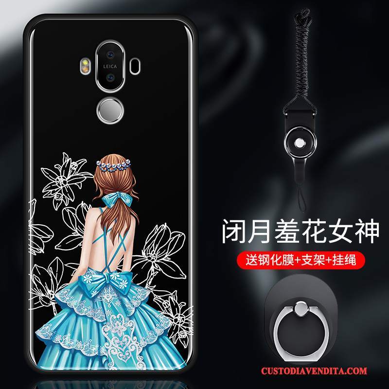 Custodia Huawei Mate 10 Pro Creativo Telefono Tendenza, Cover Huawei Mate 10 Pro Protezione Vetro Di Personalità