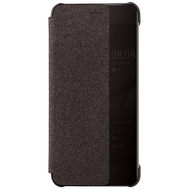 Custodia Huawei Mate 10 Pro Pelle Grigio Finestre, Cover Huawei Mate 10 Pro Protezione